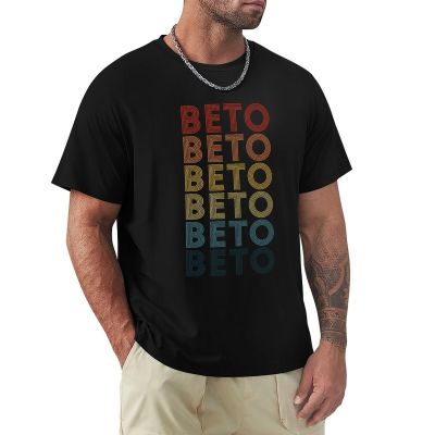 เสื้อยืด2022ย้อนยุค Beto ORourke วินเทจเสื้อยืดผู้ชาย