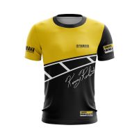 New Fashion2021 NEW Summer 3D print COTTON  Yamaha 60th Anniversary Sublimation Jersey short sleeve 2023