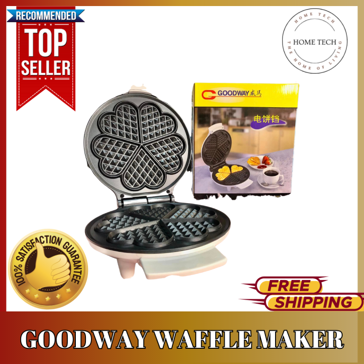 HOMETECH Original Goodway Waffle Iron Nonstick Waffle Maker Pan