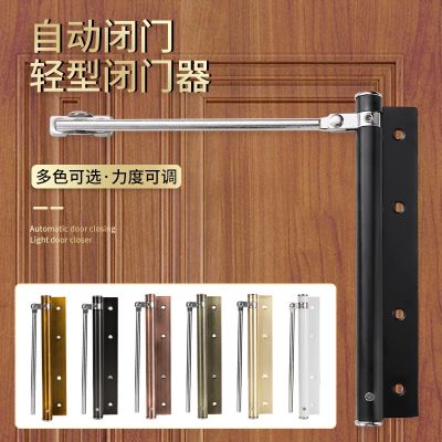 ☏ Stainless Steel Automatic Spring Door Closer Door Closing Device Can Adjust The Door Closing Device Furniture Door Hardware