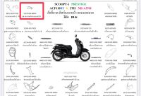 วงแหวนฝาครอบมาตรวัด สีดำเงา SCOOPY i ปี 2017-2019 อะไหล่แท้ 53270-k93-ดำเงา