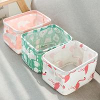 SUHE Square Printing Waterproof Desktop Sundries Storage Box