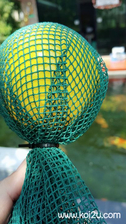 อวนบอล-สำหรับกรองในช่องกรองบ่อปลาคาร์ฟ
