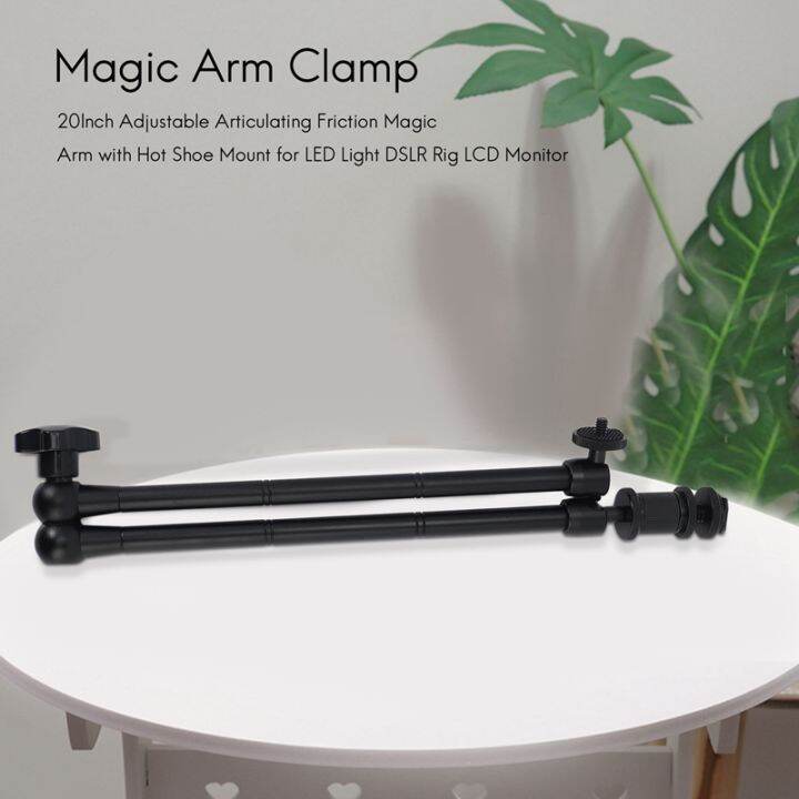 20inch-adjustable-articulating-friction-magic-arm-with-hot-shoe-mount-for-led-light-dslr-rig-lcd-monitor