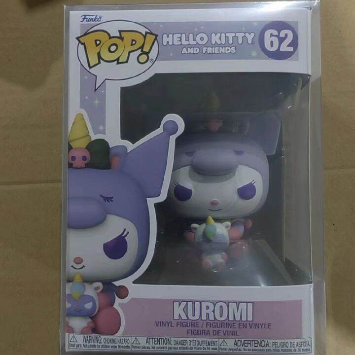 ของเล่นเด็กในตลาดรูป-sanrio-kuromi-ฟันโกะป็อบอะคริลิค62ตุ๊กตาอนิเมะตุ๊กตาขยับแขนขาได้ตกแต่ง-kado-ulang-tahun-อุปกรณ์ต่อพ่วง