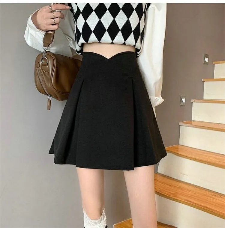 Pleated mini clearance skirt 5xl