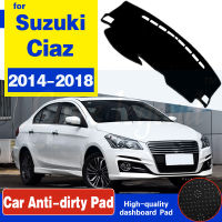 สำหรับซูซุกิเซียส2014 2015 2016 2017 2018 Maruti กีฬา Anti-Slip Mat แผ่นคลุมแผงหน้าปัดรถยนต์ Sunshade Dashmat ปกป้องรถอุปกรณ์เสริม