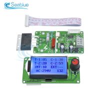 Holiday Discounts 40A 100A Digital LCD Spot Welder Welding Machine Double Dual Pulse Encoder Time Control Weld Module Board Electronic Controller