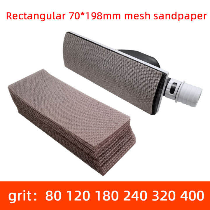 Rectangular Dry Sanding Mesh Sand 70198 Handplaned Flocking Sandpaper