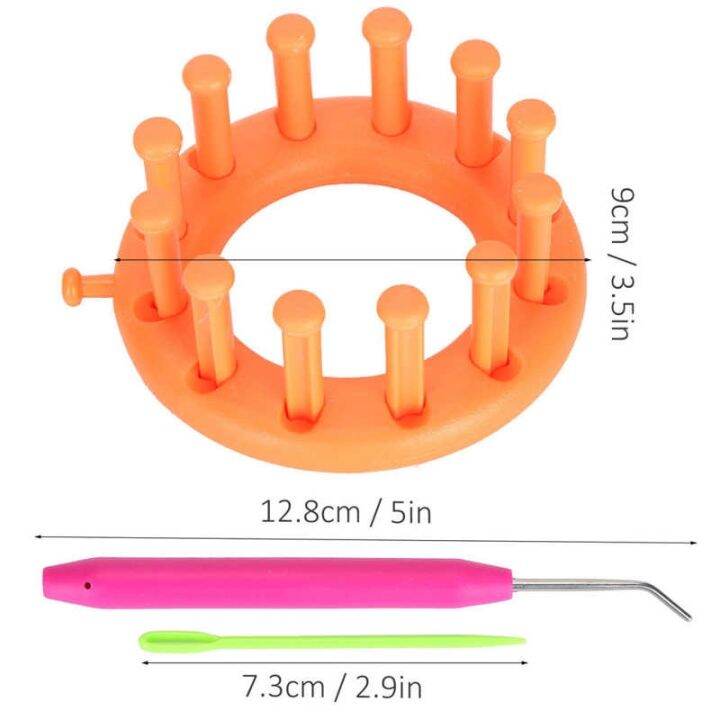 circular-easy-knitting-machine-sweater-knitting-machine-hat-clothes-knitting-circular-tool-crochet-needle-plastic-sewing-supply