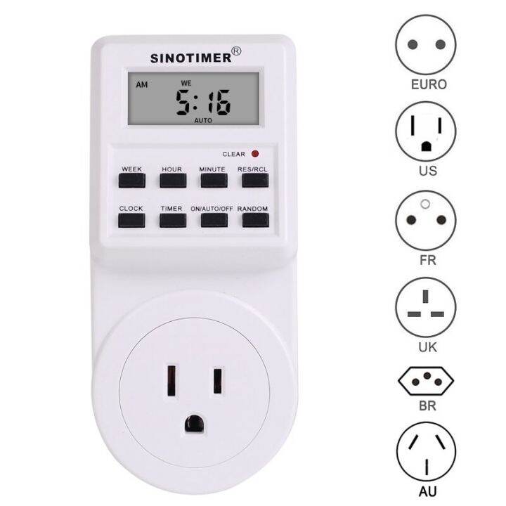 230/220v Ac Programmable Timers Weekly Programmable Electrical Power ...