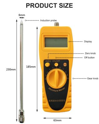 【hot】▬  Needle Moisture to measure the humidity of  ceramic Mud raw Tester