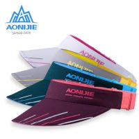 ? Aonijie ? หมวกวิ่ง Airflow ทรง Visors เพิ่มปีกหน้ายาวบังแดด สายปรับได้