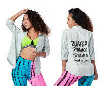 Zumba Forever Button Down (เสื้อแขนยาว เสื้อคลุมออกกำลังกายซุมบ้า)