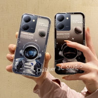 จุดสินค้า เคสโทรศัพท์ VIVO Y36 Y55 Y75 Y01 Y15s Y15A T1 Pro 5G 4G เคส ร้อนข้อเสนอดีไซน์ใหม่คุณภาพสูงแฟชั่นการ์ตูนนักบินอวกาศฝาครอบนิ่มโปร่งใส Case 2023