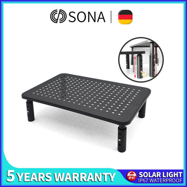 Sona Height Adjustable Laptop Monitor Stand with Sturdy and Stable