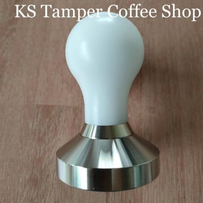 tamper Coffee Shop by KS ด้ามกดกาแฟขนาดเส้นผ่านศูนย์กลาง51,53,54,57,,57.9,58,58.5มมน้ำหนัก430 กรัมสูง86 มม