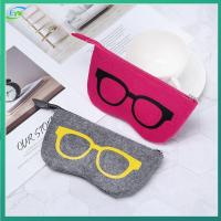 EYEGLASSES SHOP ใหม่ Unisex ที่ใส่แว่นตา สีลูกกวาด กล่องแว่นตา เคสแว่นกันแดด กระเป๋าซิปแว่นตา กล่องใส่แว่นตา