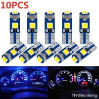 ☏ 2/10PCS T5 Led Bulb W3W W1.2W Led Canbus Car Interior Lights Dashboard Warming Indicator Wedge Auto Instrument Lamp 12V