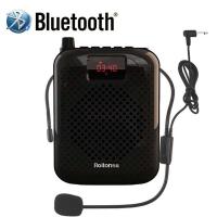 ♀ K500 Microphone Bluetooth Loudspeaker Portable Auto Pairing Voice Amplifier Megaphone Speaker USB Charging For Teaching