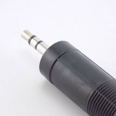 ；【‘； DC 3.5 Mm Male To 6.5Mm Female 3.5Mm 6.5Mm Adapter For Headphones Earphone Jack Microphone Audio Converter Plug