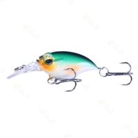 เหยื่อตกปลา Crankbait 1 ~ 10ชิ้น,เหยื่อตกปลาขนาด6ซม. 6.2กรัมเหยื่อปลอมตกปลาปลอมเบ็ดตกปลาลอยน้ำได้เหยื่อ LYE3824