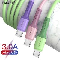 （A LOVABLE）สายชาร์จข้อมูล Micro USB3AChargingSoft SiliconeForS6แบบสากล