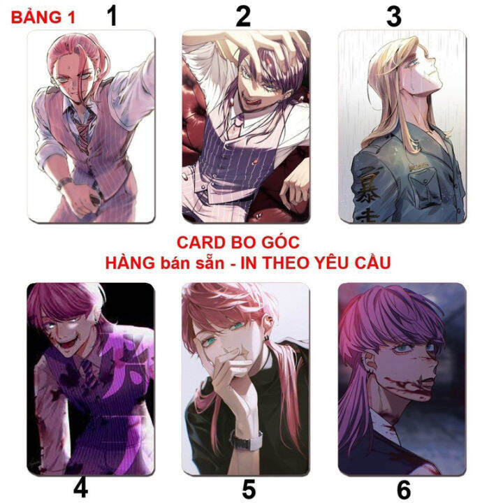 Card bo góc Sanzu Haruchiyo 6 ảnh khác nhauThẻ card Sanzu Haruchiyo Tokyo  Revengers  Giá Tiki khuyến mãi 26000đ  Mua ngay  Tư vấn mua sắm   tiêu dùng trực tuyến Bigomart