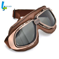 Vintage Style Motorcycle Helmet Goggles Scooter Motorbike Glasses Pilot Eyewear Protector Glasses