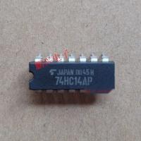 2pcs 74HC14AP ต้นฉบับใหม่นำเข้าชิ้นส่วนอิเล็กทรอนิกส์ชิป IC วงจรรวม DIP-14