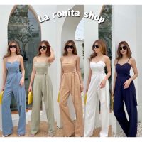 ✨ꫛꫀꪝ  ✨ ป้าย INTUON Cody jumpsuit?? จั้มสูทสายเดี่ยวทรงอกหัวใจสายปรับได้  เรียบหรู พร้อมสายผูกเอว ผูกไม่ผูกก็สวยปังสุด?❤