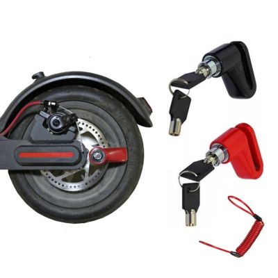 【CW】 Safety Theft Mountain With Wire Anti-theft Lock Electric Rope Disc Brake