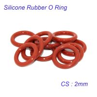 【hot】✧  Silicone rubber O VMQ O-Ring Rings Gasket for Hydraulics and Pneumatics SealingFaucetAutomobilePump 2mm