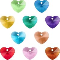 ลูกปัดแก้วรูปหัวใจหลากสี PROSPECTIVE59VE5นักร้องนำโชคหลากสีลูกปัดรูปหัวใจเครื่องประดับเครื่องประดับรูปหัวใจความรัก