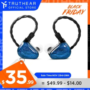 Fanmusic TRUTHEAR x Crinacle Zero Earphone Dual Dynamic Drivers in-Ear  Earphone with 0.78 2Pin Cable Earbuds (Zero)
