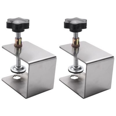 2Pcs Woodworking Jig Cabinet Tool Home Furniture Accessories Steel Drawer Front Installation Clamps Drawer Panel Clips