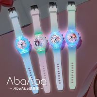 Ready Stock Watch Kid Watch With Light Watch Frozen Jam Tangan