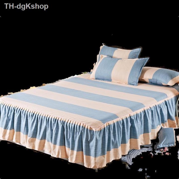 ผ้าปูที่นอน-ผ้าปูที่นอน-3-5-5-6-7ฟุต-กระโปรงเตียง-ลายการ์ตูนน่ารักๆ-gift