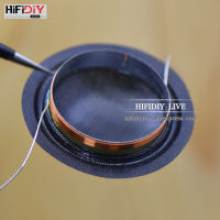 HIFIDIY LIVE 1นิ้ว25.4มม. 25.5มม. ทวีตเตอร์ Voice Coil ผ้าไหมสีดำเมมเบรน Treble ลำโพงอุปกรณ์ซ่อม8ohm 15W DIY อะไหล่