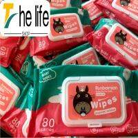 THE LIFE SHOPกระดาษทิชชู่เปียก Baby จำนวน 10 ห่อ สูตรบริสุทธิ์ ไม่มีแอลกอฮอล์และนำ้หอมผสม