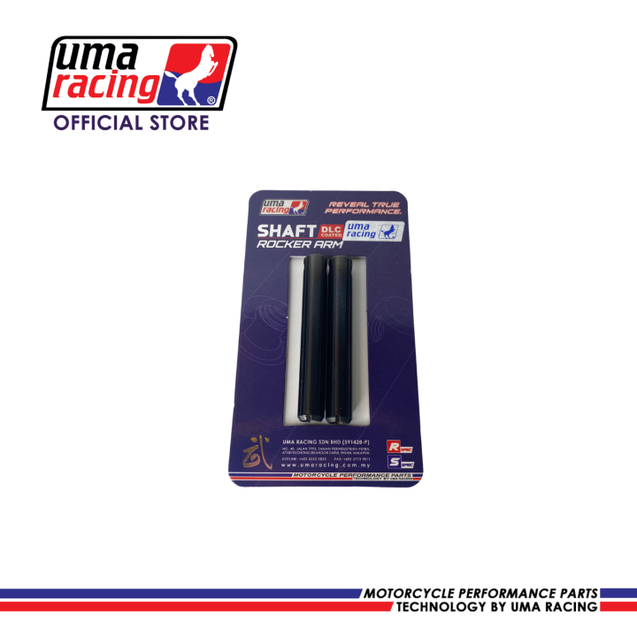 UMA Racing Rocker Arm Shaft DLC Coated (2pcs) for Yamaha Sniper 150