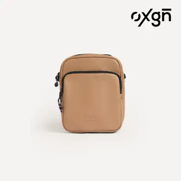 OXGN Bum Bag With Strap Detail for Men and Women (Amber Brown)