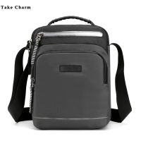 Mens Bag 2020 New Casual Shoulder Bag Boy Daily Wild Riding Messenger Bag Fitness Sports Small Square Bag Gray Mobile Wallet