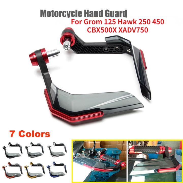 แฮนด์การ์ด-cbx500x-มอเตอร์เคสป้องกันด้วยมือดัดแปลงสำหรับ-honda-grom-เหยี่ยว250-450-xadv750แฮนด์การ์ด