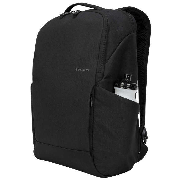 targus-tbb584gl-15-6-cypress-ecosmart-slim-backpack-black-กระเป๋าเป้-ผลิตจากขวดน้ำพลาสติก-ของแท้-รับประกันศูนย์-limited-lifetime