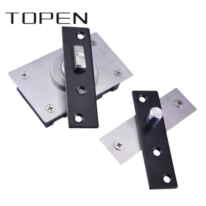 TOPEN Door Pivot Hinges Heavy Duty Hinges for Wood Doors 360 Degree