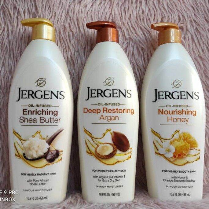 Jergens Oil Infused 24Hour Moisturizer 496 ML Lazada PH