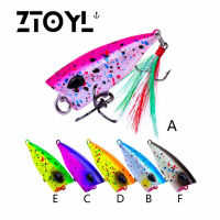 ZTOYL zhanghe 4.3ซม. 4G Mini Popper Lure ปลาเทราท์เหยื่อ Ultralight Fishing Lure Topwater Crankbait