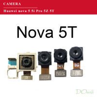 กล้องด้านหน้าด้านหลังสำหรับหัวเว่ย Nova 5 5i Pro 5Z 5ครั้งกลับกล้องขนาดใหญ่ด้านหน้าหันหน้าไปทางกล้องขนาดเล็ก F LEX ริบบิ้นเคเบิ้ลอะไหล่