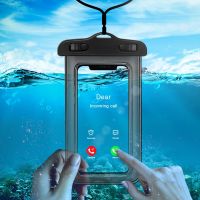 【Enjoy electronic】 Water proof Cases For iPhone 12 Cover Pouch Bag Cases For iPhone  XS MAX 8 7 6 s Plus Coque Luminous Universal Waterproof Case